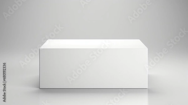 Fototapeta empty white box