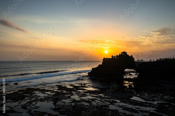 Obraz Tramonto a Tanah Lot