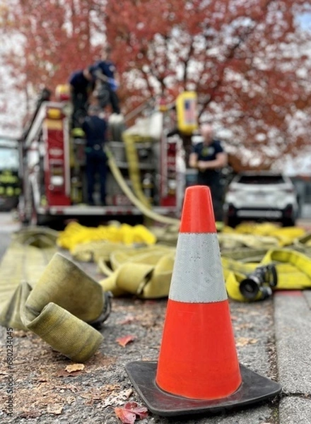 Obraz Loading fall hose