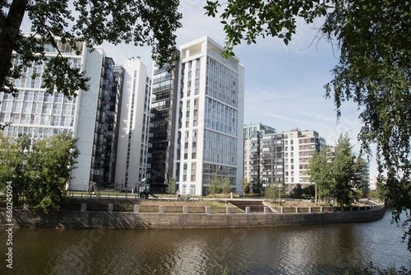 Obraz Multi-storey residential complex