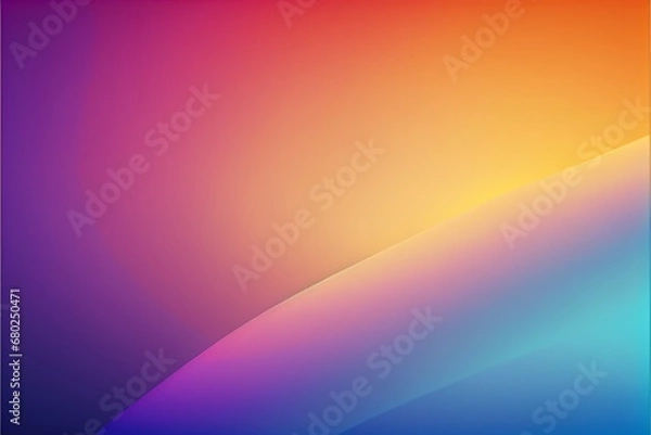 Obraz abstract background with waves. Generative AI.