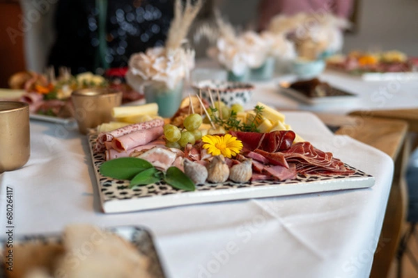 Fototapeta Schweizer Vesperplättli