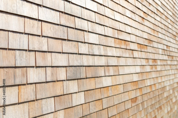 Fototapeta Schweizer Schindelwand