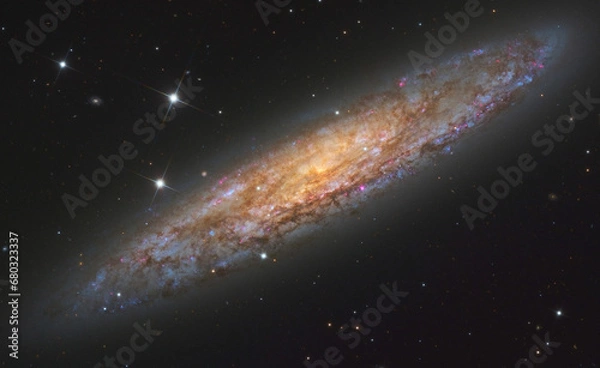 Obraz Galaxy NGC 253 Silver Dollar