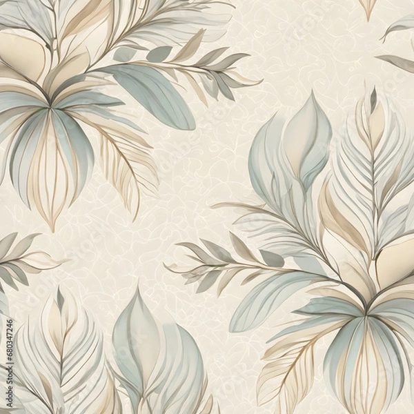 Obraz seamless floral pattern