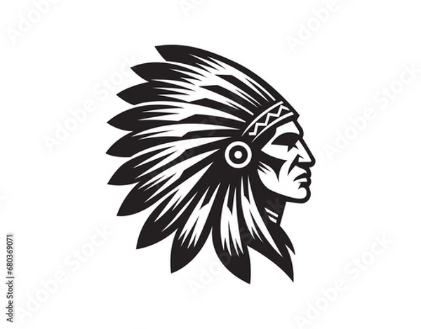 Obraz Native American Indian Chief