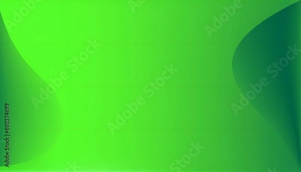 Fototapeta abstract green background with waves