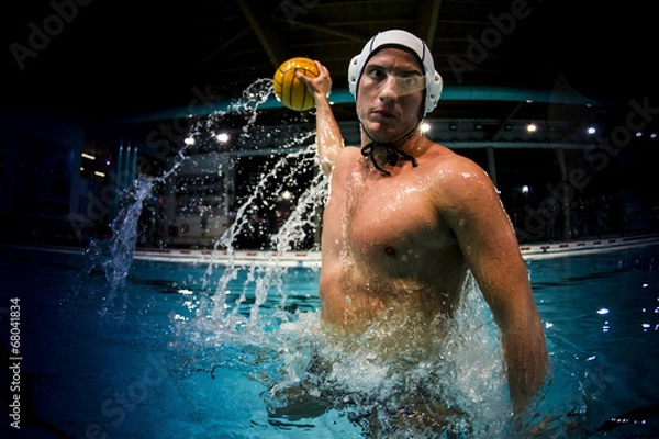 Fototapeta Water Polo Player