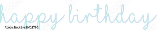 Obraz happy birthday