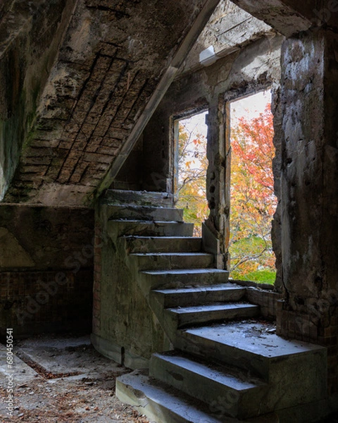 Obraz 愛宕山山中にある愛宕山駅跡