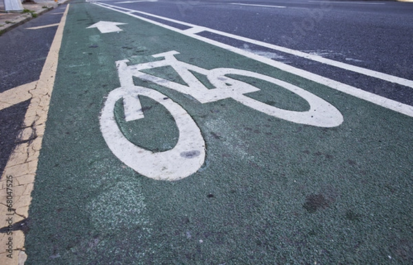 Obraz Bicycle Pavement