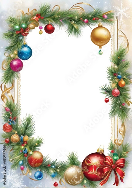 Obraz christmas frame