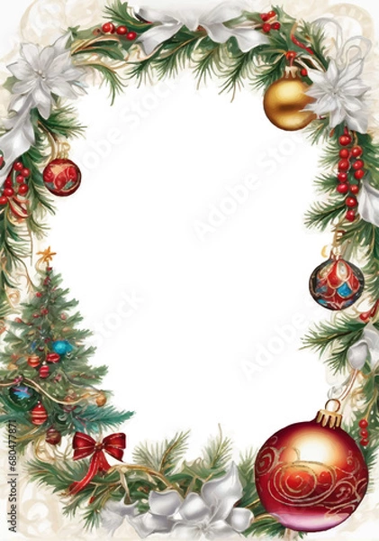 Obraz christmas frame