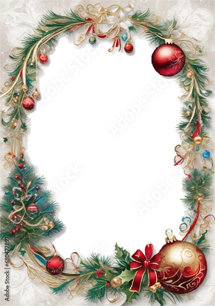 Obraz christmas frame