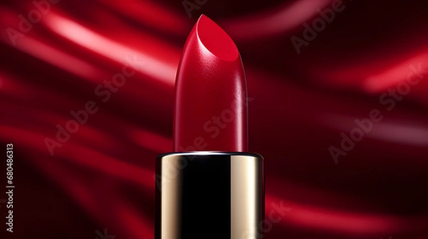 Fototapeta barras de labios de color rojo