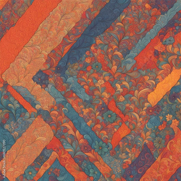 Fototapeta Chromatic Euphoria A print 4