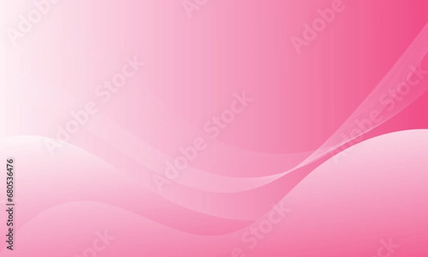 Obraz Pink wavy background
