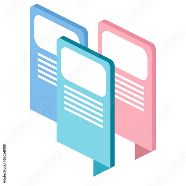 Obraz Vector Infographic label design template