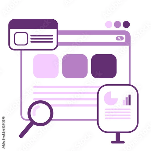 Obraz Presentation business infographic template