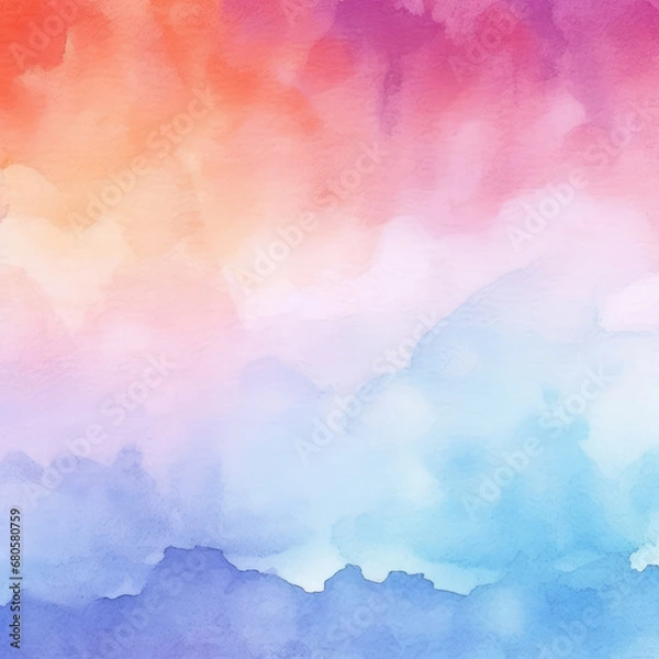 Obraz Pastel Colorful Rainbow Digital Paper Textures Ephemera Scrapbook Paper Art Background