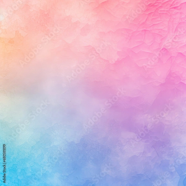 Obraz Pastel Colorful Rainbow Digital Paper Textures Ephemera Scrapbook Paper Art Background