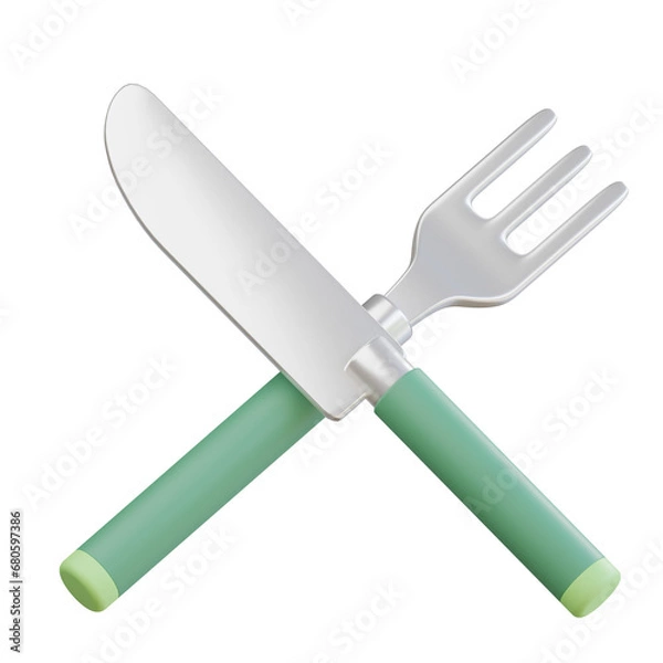 Obraz 3d Restaurant Illustration With Transparent Background