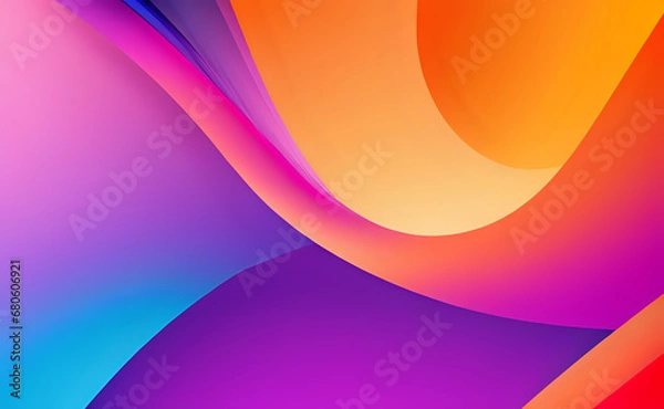 Obraz Colorful rainbow gradient abstract background
