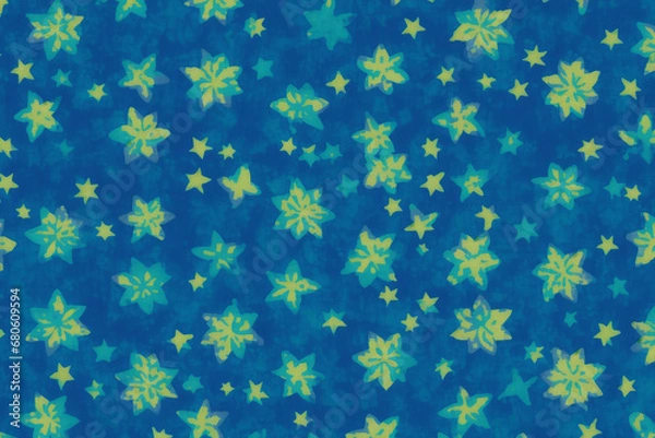 Fototapeta A beautiful textile pattern. Textile Symphony. A Journey of Fabric.  Generative AI