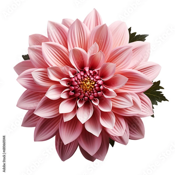 Obraz pink, flower, isolated, transparent background, nature, botany, vibrant, delicate, beauty, bloom