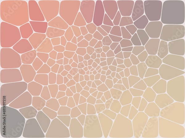 Obraz Dynamic Voronoi Elegance Extravaganza