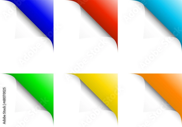 Fototapeta Eselsohr Ecken