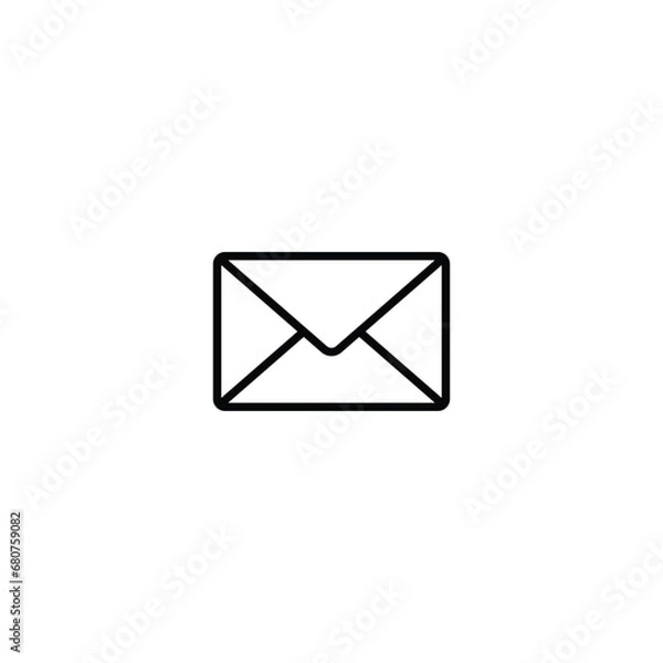 Obraz Envelope icon, mail icon, email sign vector