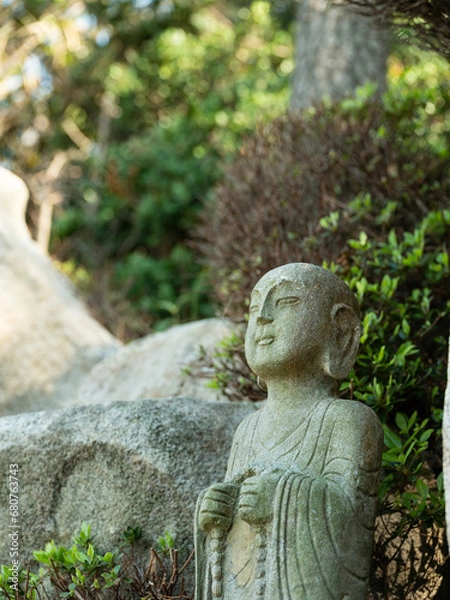 Fototapeta Stone statues in temples