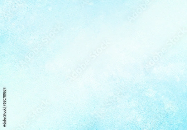 Obraz シンプルな水色のグラデーションテクスチャー