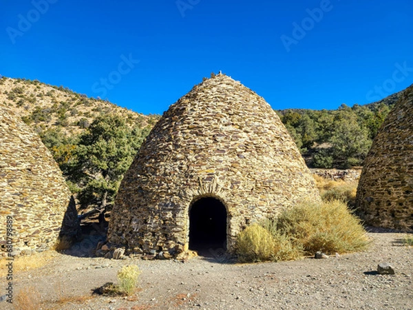 Fototapeta Wildrose Charcoal Kilns