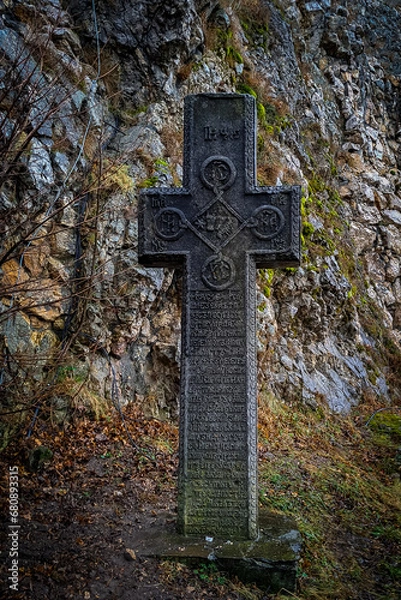 Obraz Dracula Castle in Transylvania.