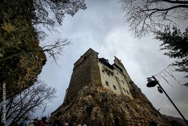 Obraz Dracula Castle in Transylvania.