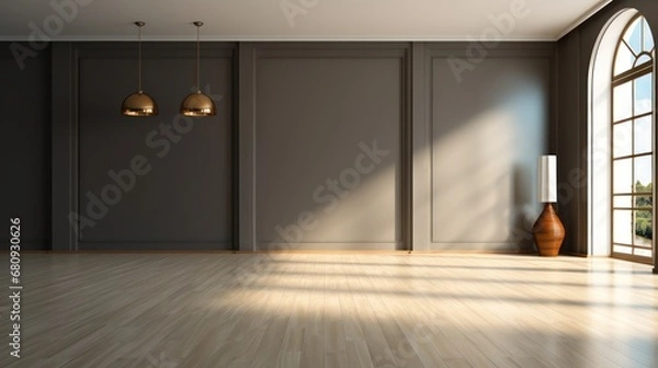 Fototapeta Modern blank interior