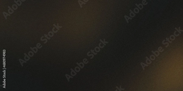 Fototapeta gold spot on black , a normal simple grainy noise grungy empty space or spray texture , a rough abstract retro vibe shine bright light and glow background template color gradient