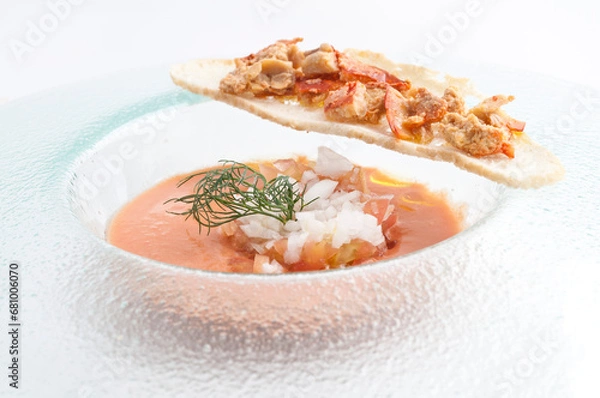 Obraz Gazpacho de centollo