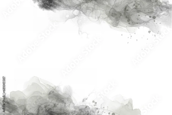 Fototapeta 墨のようなインクアート　背景