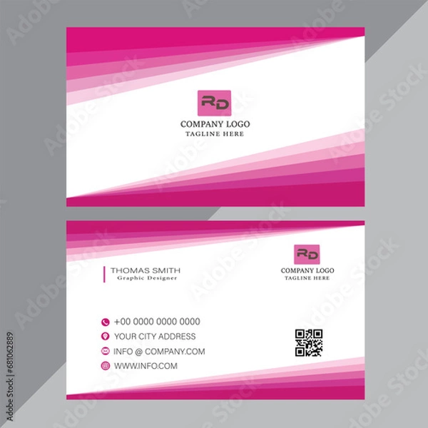 Obraz creative business card cellarful using adobe illustrator.
