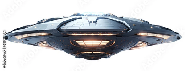 Fototapeta UFO png Unidentified flying object png alien spaceship png ufo flying png UFO transparent background