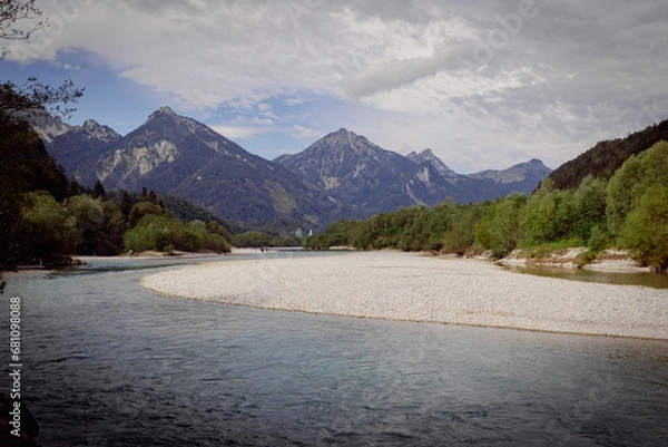 Obraz lake in the mountains