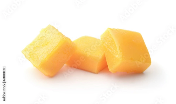 Obraz Heap of mango candy isolated.