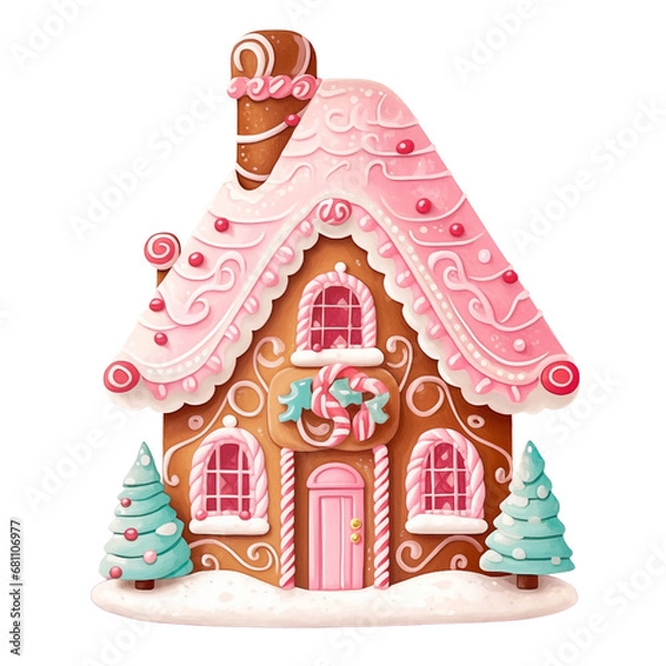 Obraz christmas gingerbread house