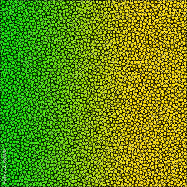 Obraz Illustration of bubbles