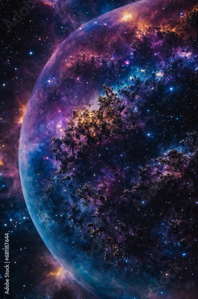 Obraz Nebula Abstract background