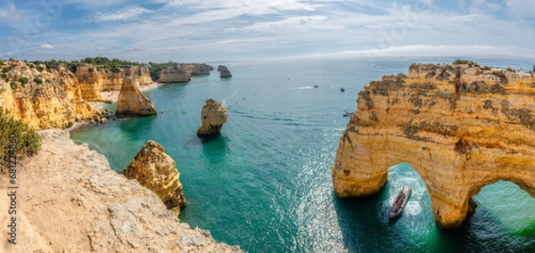 Obraz Amazing landscape of Algarve, Portugal, Europe