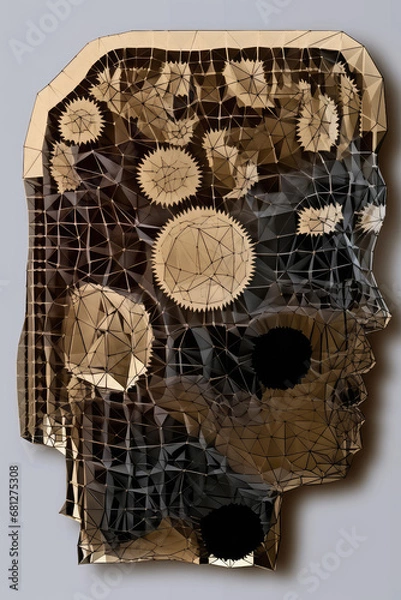 Fototapeta Clockwork Gear Fantasy